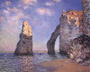 Claude Monet The Needle Rock and the Porte d-Aval,Etretat oil